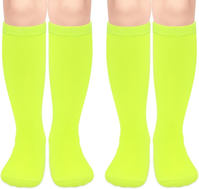 Olreco Toddler Soccer Socks Kids Baseball Socks Youth Softball Sock for Girls Boys Football Sock Boys Athletic Accessories