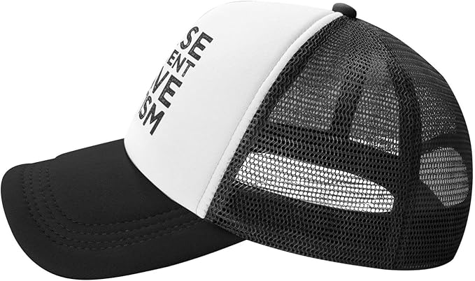 Funny Trucker Hat Funny Gag Gifts Snapback Hat for Adult Humor Fishing Cap Adjustable Mesh Sport Baseball Caps for Women Men