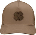 Black Clover Hardy 6 Unisex Adjustable Hat, 5-Panel Mesh Snapback, Curved Brim, Black