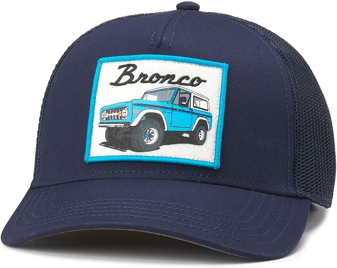 AMERICAN NEEDLE Ford Bronco Patch Unisex Adjustable Snapback Baseball Hat