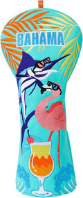 Big Crazy Golf Headcovers - Funny Golf Club Covers - Driver Headcover with Tour Grade PU Leather - Golf Driver Headcover, Waterproof Golf Head Covers, Soft Lining Golf Gift