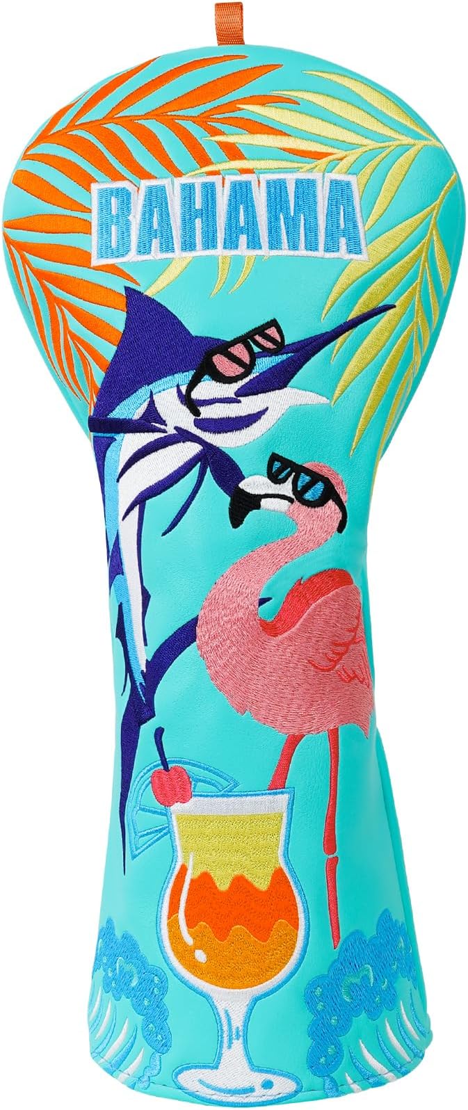 Big Crazy Golf Headcovers - Funny Golf Club Covers - Driver Headcover with Tour Grade PU Leather - Golf Driver Headcover, Waterproof Golf Head Covers, Soft Lining Golf Gift