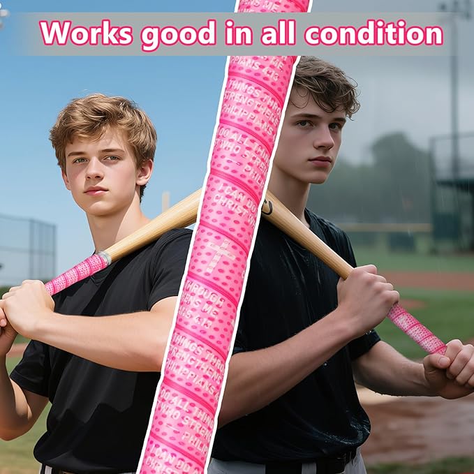 Eyourlife 2/4 Pack Baseball Bat Grip Bat Wraps for Baseball Lifestyle Softball Gifts Pro Feel Non-Slip Elite Batting Grip Tape for Bats Players