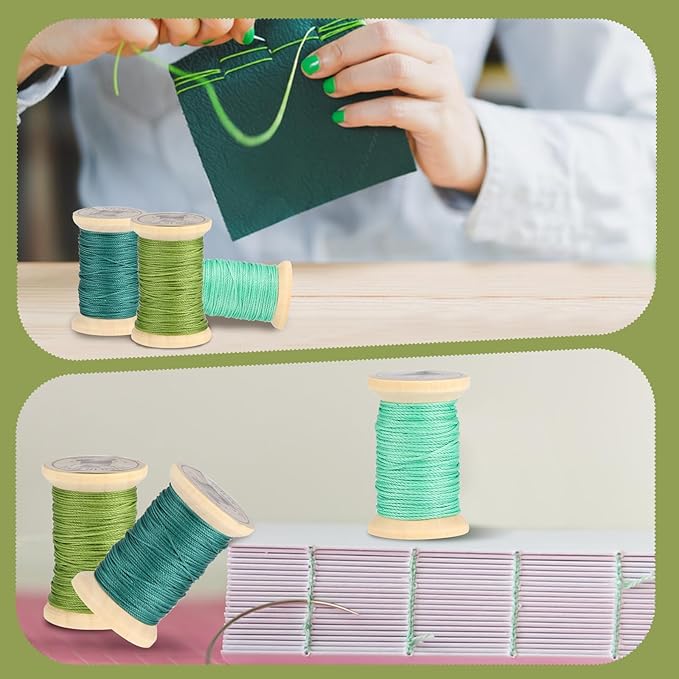 Natural Waxed Thread, 0.55mm/0.8mm, Wax Thread - Image 6
