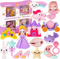 Erasers Set for Kids, Princess Castle Pencil Eraser Bulk for Kids, Take Apart by Halobios