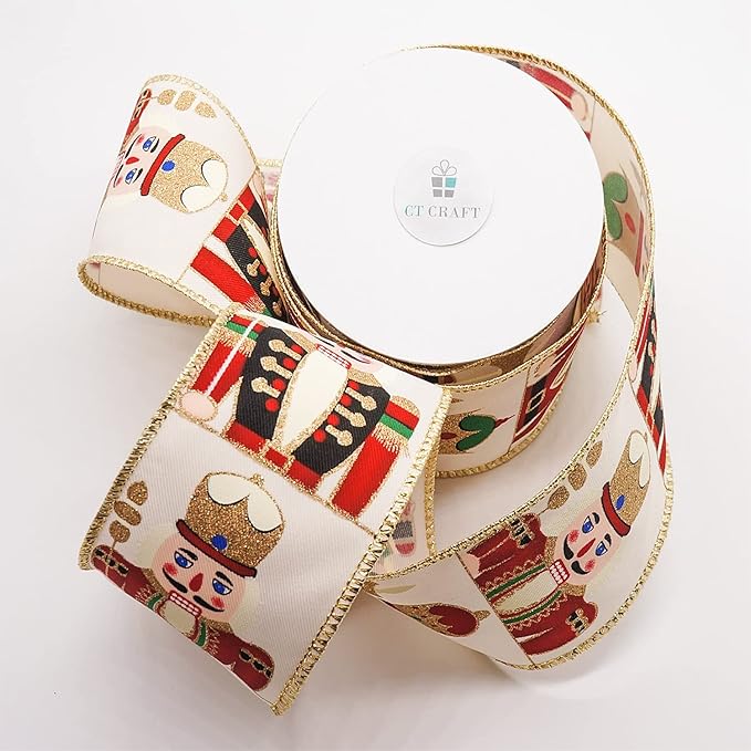 CT CRAFT LLC Ivory Satin Toy Soldier - Image 2