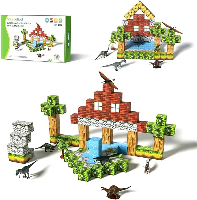 108PCS Magnetic Building Blocks by Veecafiodi