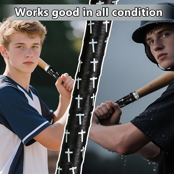 Eyourlife 2/4 Pack Baseball Bat Grip Bat Wraps for Baseball Lifestyle Softball Gifts Pro Feel Non-Slip Elite Batting Grip Tape for Bats Players