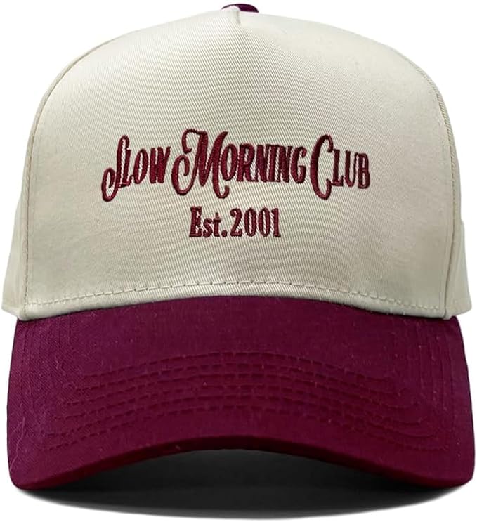 Funky Junque Trucker Hat Women Men 2-Tone Baseball Cap – Vintage Western Style Embroidered Snapback, Premium Cotton Blend