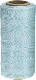 Uxcell 150D 0.8mm Flat Waxed Polyester Leather Sewing Thread, Dark Blue by uxcell