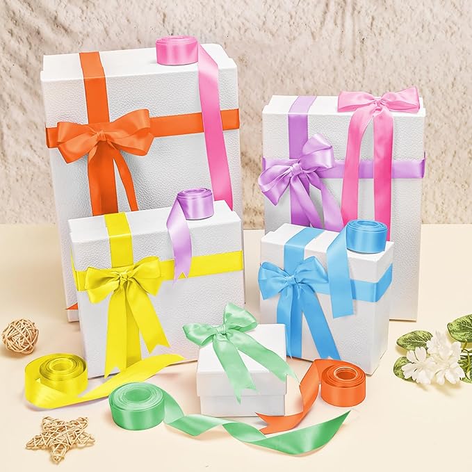 1-1/2 Inch Rainbow Satin Ribbons - Image 8