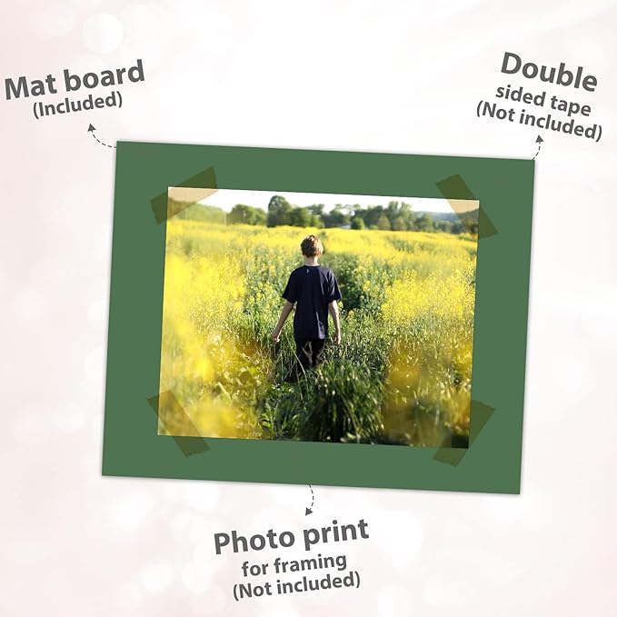 Golden State Art, 11x14 Matboard Mat Board Blanks - Image 6