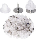 400pcs PVC Rubber Pin Backs Heliltd Butterfly Clutch Pins Tie Tacks Blank Pins by Heliltd