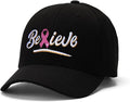 Embroidered Baseball Cap for Women Men Adjustable Baseball Hat Black Baseball Cap Trucker Hat