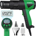 1800W Heat Gun with LCD Digital Display, Variable Temperature Control by COMTO