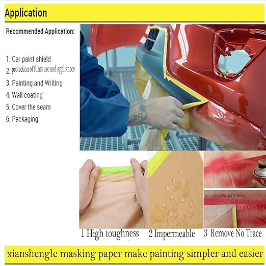 Masking Paper, Paint Masking Paper - Image 4