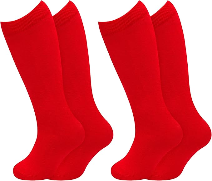 Olreco Toddler Soccer Socks Kids Baseball Socks Youth Softball Sock for Girls Boys Football Sock Boys Athletic Accessories