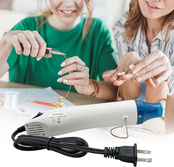 Heat Gun, Mini Hot Air Gun for DIY Crafts Portable Heat Air Gun Tool for - Image 6