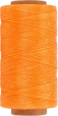 PATIKIL 284 Yard Flat Waxed Thread 150D 1mm Leather Sewing Cord by PATIKIL