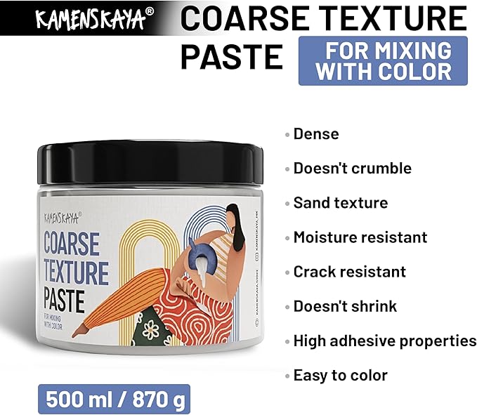 KAMENSKAYA Coarse Texture Paste - Image 2