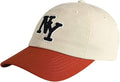 NY 3D Embroidered Cotton Dad Hat – New York Baseball Cap, Adjustable Metal Buckle Strap, Unstructured Low-Profile Style