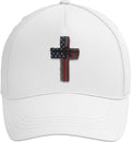 American Flag Trucker Hat for Men Women, Adjustable Snapback Baseball Cap USA Pride Hat Veteran Gifts