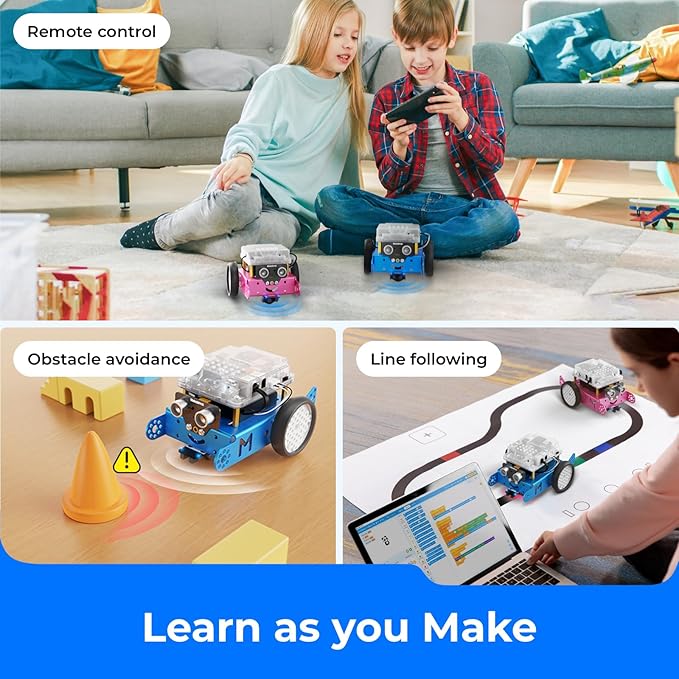 Makeblock mBot Robot Kit with Scratch Coding Box, STEM Projects - Image 5