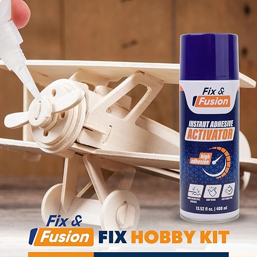 FIX & FUSION Activator Spray, Instant Cure Accelerator - Image 4