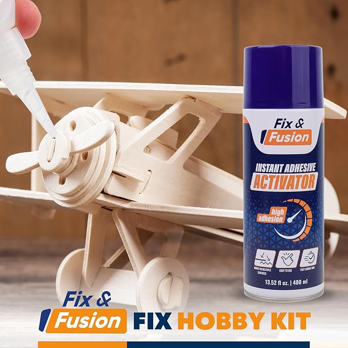 FIX & FUSION Activator Spray, Instant Cure Accelerator - Image 4