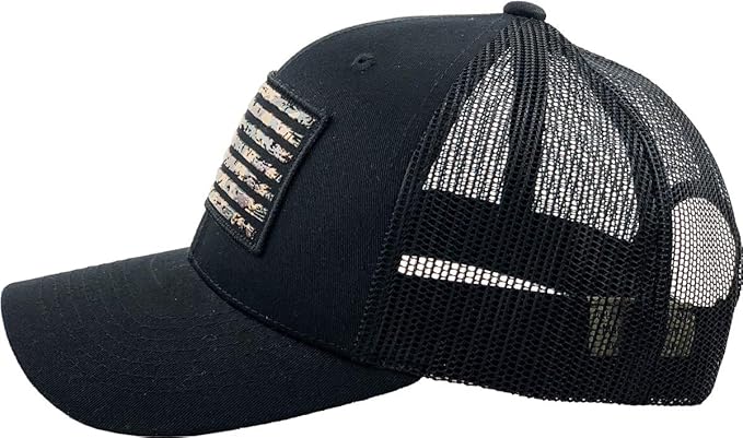 KBETHOS Flag USA America Military Thin Blue Line Thin Red Line Vintage Distressed Baseball Cap Dad Hat Unisex Adjustable…