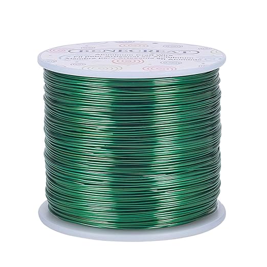 BENECREAT 20 Gauge 770FT Aluminum Wire Anodized Jewelry Craft Making Beading by BENECREAT