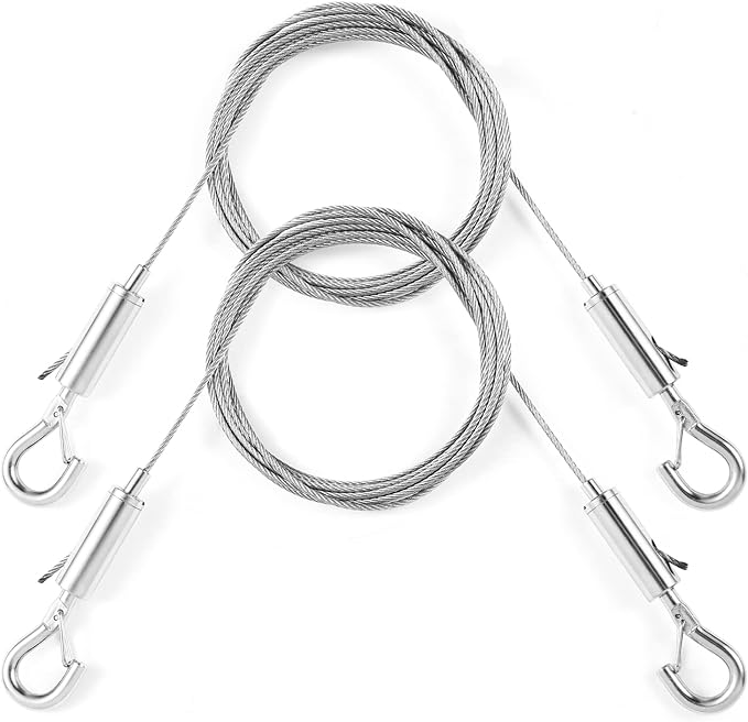 Adjustable Picture Hanging Wire Kit, Heavy Duty Hardware by AdjustablePictureHangingKit