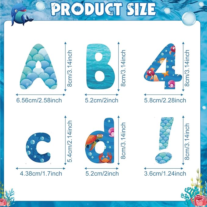 221 Pcs Bulletin Board Letters Round Alphabet Number Punctuation Symbol Combo - Image 3