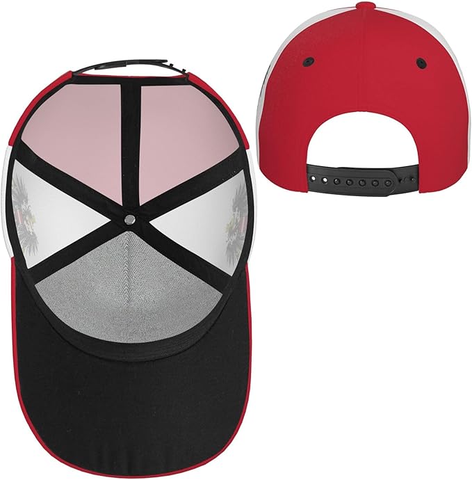 National Flags Baseball Cap for Men Women, Fashion Adjustable Sun Protection Visor Caps Trucker Hat Patriotic Caps
