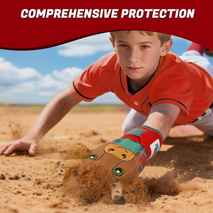 Big Crazy Baseball Sliding Mitt Youth and Adult, Drippy Drip Accessory, Flexible Breathable Durable, Funny Design Beer Bear Ice Cream Cow