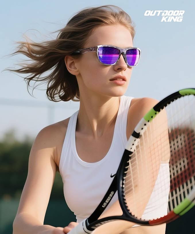 Polarized Running Sunglasses for Women Mens Sun Glasses for Cycling Fishing Driving Golf UV Protection