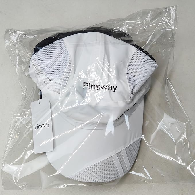 4 Pack Quick Drying Baseball Cap Bulk, Breathable Performance Running Hats, Mesh Lightweight UPF 50+ Sports Hats