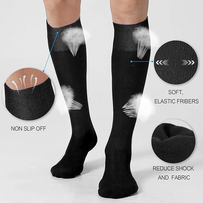 XZQTIVE Baseball Softball Socks and Baseball Softball Belt Combo Set Knee-High Soccer Socks for Kids Youth Adult
