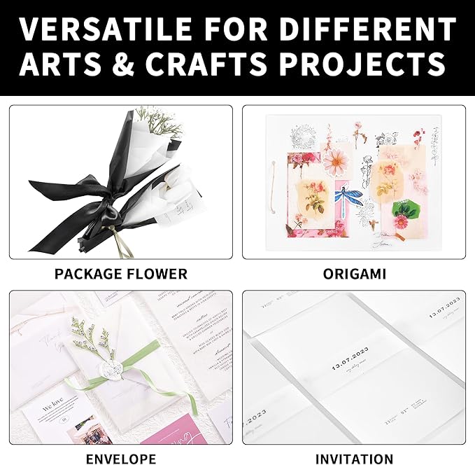 110 Sheets Transparent Vellum Paper - Image 6