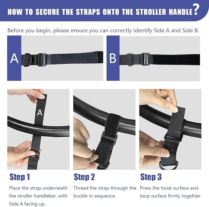 Golf Stroller Attachment – Universal Golf Club Holder for Strollers, Acacia Wood, 12 Slots, 5 Ball Holders & Removable Tee Case – Portable, Easy Setup, Gift for Golf-Loving Parents