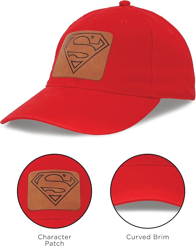 ABG Accessories Superman Hats for Men Baseball Cap