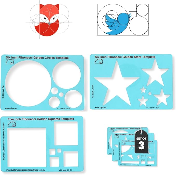 Fibonacci Template Set by CLPA