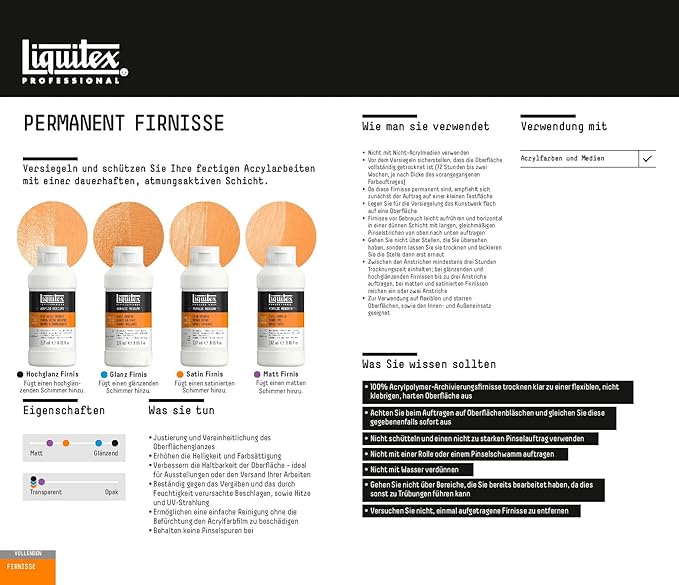 Liquitex Professional Gloss Varnish - Image 4