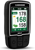 CANMORE HG200 Golf GPS - Water Resistant Full Color 2-Inch Display with 41,000+ Essential Golf Course Data and Score Sheet - Free Courses Worldwide and Growing (Black)