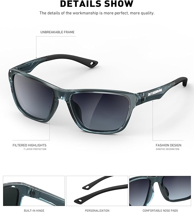 Polarized Running Sunglasses for Women Mens Sun Glasses for Cycling Fishing Driving Golf UV Protection