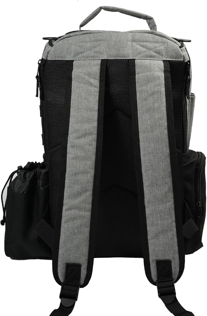 Disc Golf Bag, Durable Disc Golf Backpack Holds 22+ Discs, Large Capacity with Multiple Storage Pockets