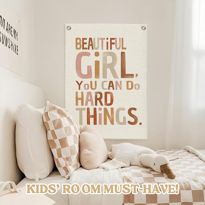 Girl Room Decor, Positive Affirmations Wall Decor, School Girl Style Classroom - Image 5