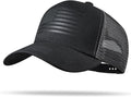 American Flag Trucker Hat - Snapback Hat, Baseball Cap for Men Women - Breathable Mesh Side, Adjustable Fit - for Casual Wear