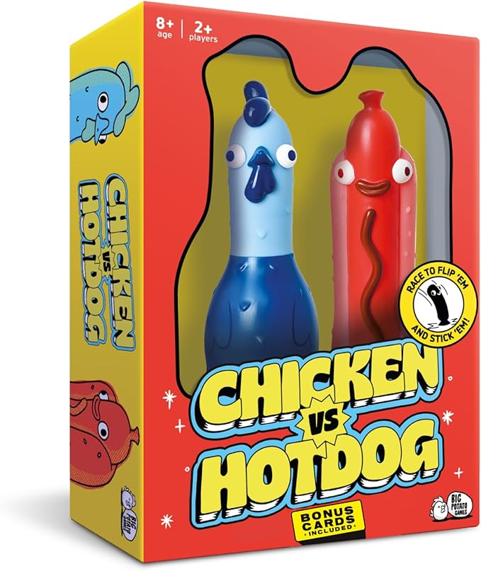 Big Potato Chicken vs Hotdog: Funniest Party Game You'll Ever Play | Flippin' by BigPotatoGames