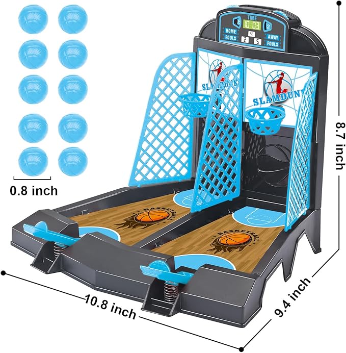 Table Top Games, Glow in The Dark Mini Basketball Game - Image 3